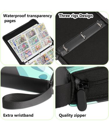 Ace the Game with Zeerliki 9-Pockets Trading Card Binder - 900 Pockets Zipper Album for Boys Girls in Black - Buy Online on GoSupps.com