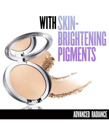Covergirl Advanced Radiance Age-Defying Pressed Powder 115 Classic Beige - 0.39 oz | Flawless Finish - Buy Online on GoSupps.com