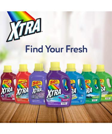 Xtra Liquid Laundry Detergent Summer Fiesta 75oz - Powerful Cleaning Fresh Scent International Shipping Available - Buy Online on GoSupps.com