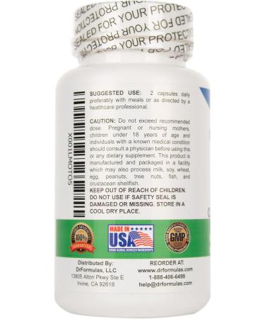 DrFormulas Gut Cleanse - Probiotics & Digestive Enzymes for Women Men & Kids - 60 Capsules - Buy Online on GoSupps.com