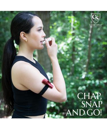 Buy Elastic Lip Balm Holder Sleeve | Chapstick Holder for Wrist Stroller & Sports Bag - Includes Chapstick - Buy Online on GoSupps.com