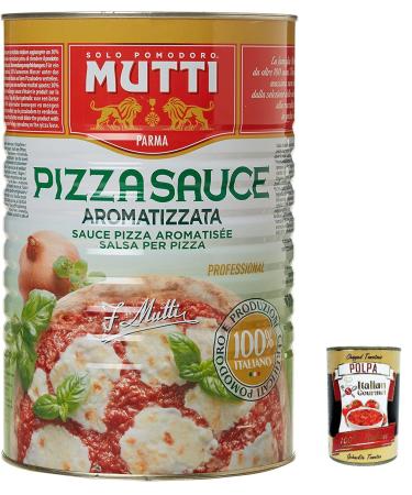 Italian Gourmet E.R. Pizza sauce Mutti Aromatica 4.1kg Aromatic pizza sauce + Italian Gourmet polkpa 400g