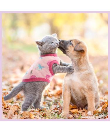 8-Piece Warm Fleece Pet Rabbit Clothes | Cute Small Animal Vest T-Shirt for Bunny, Kitten, Ferret, Chihuahua, Puppy | Soft & Cozy Apparel for Small Animals - Buy Online on GoSupps.com