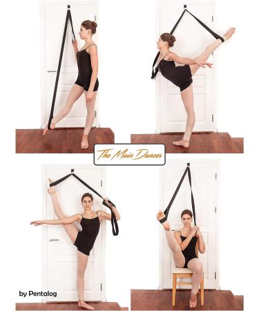Main Dancer Stretch Band for Leg Flexibility - Ideal for Ballet, Dance, and Gymnastics - Home Exercise Equipment - Perfect Gift - Made in Europe - Buy Online on GoSupps.com