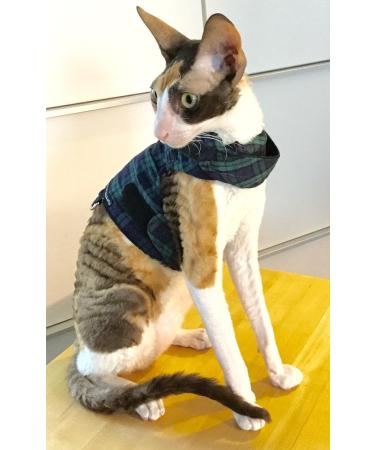 Mynwood Cat Jacket/Harness Black Watch Tartan Adult Cat - Buy Online on GoSupps.com