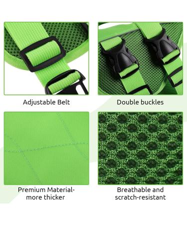 Convinit Life Jacket for Dogs - Adjustable Dog Vest with Grip & Reflectors for Boating Swimming & Surfing - Suitable for Small Medium & Large Dogs - L Green - Buy Online on GoSupps.com