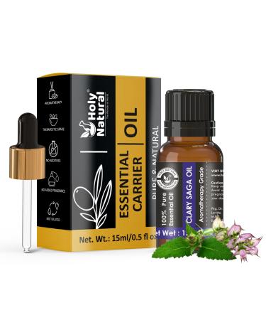Clary Saga Essential Oil - 15 ML by Holy Natural