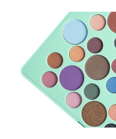 Rachel Roy 36 Color Fun Eyeshadow Palette | Vibrant Giftable Eye Makeup | Green Color Expression - Buy Online on GoSupps.com