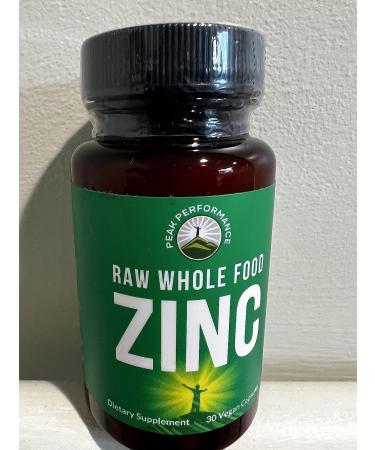 Peak Performance Vegan Zinc Supplement 30mg with Vitamin C - Zinc Capsules for Adults - Immune Support for Men and Women - Buy Online on GoSupps.com