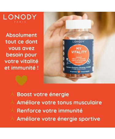 2-Month Pack Vitamins Minerals and Supplements - Multivitamin Gummies Immunity Energy - Complete Fruity Formula without Sugar Made in France - Acerola Guarana Ginseng Vitamin C D B12 Zinc - Buy Online on GoSupps.com