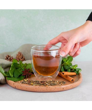 Teeverliebt Winter Edition Contemplative Time Out Gift Box Herbal Tea 70 g Loose Herbal Tea Delicious Tea Mix Ideal as a Gift for Christmas - Buy Online on GoSupps.com