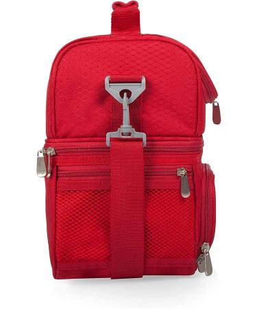 PICNIC TIME New England Patriots Pranzo Lunch Tote - Red | Officially Licensed NFL Merchandise - Buy Online on GoSupps.com