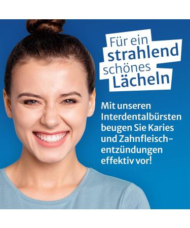 Buy One Drop Only Interdental Brushes - 8 Blister Pack (0.6mm Size M) for Optimal Oral Hygiene - Best Dental Cleaning Solution - Buy Online on GoSupps.com