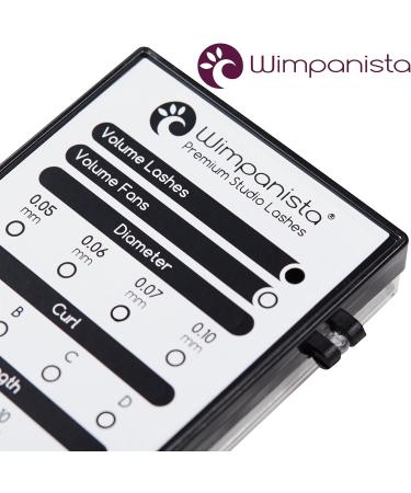 Buy Volume Eyelashes - Silk D Curl 0.10mm Extensions - 13mm Length 16 Stripes for Stunning Lashes | International Shipping - Buy Online on GoSupps.com