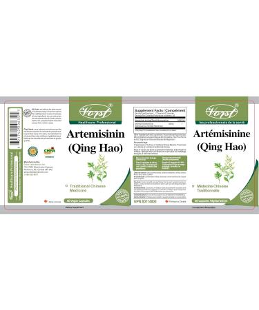 VORST Artemisinin 200mg Per Serving 60 Vegan Capsules and Quercetin 500mg 180 Vegan Capsules (Combo Bundle 2 bottles) - Buy Online on GoSupps.com