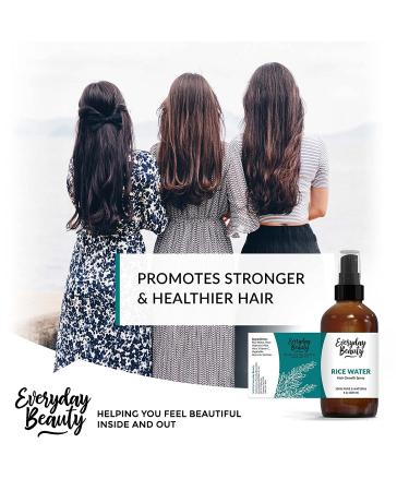 Rice Water Hair Growth Mist - Strengthen, Moisturize & Thicken - 4oz (Pack of 1) - Buy Online on GoSupps.com