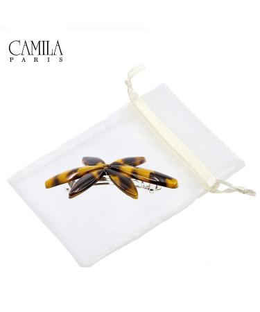 Camila Paris CP2880 Flower Hair Barrette Clip | Tokyo Design | Strong Hold Grip for Women | No Slip & Durable | Stylish Hair Accessory | Made in France - Buy Online on GoSupps.com