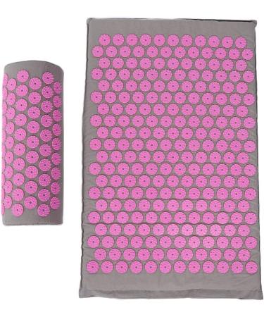Acupressure Mat & Pillow Set - Yoga Massage Set (68x42 cm) for Pressure Point Relief - International Shipping Available - Buy Online on GoSupps.com