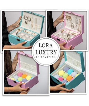 Bathing Bombs Gift Set with Wooden Jewelry Box | Natural Essential Oils | Perfect Gift for Women | Dermatologically Tested - Buy Online on GoSupps.com