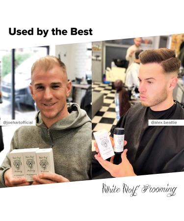 White Wolf Hair Styling Powder for Men - Instant Thickening Volumizer Dust - Firm Hold, Matte Finish - Cruelty-Free, Vegan - Ideal for Fine & Thinning Hair - Buy Online on GoSupps.com