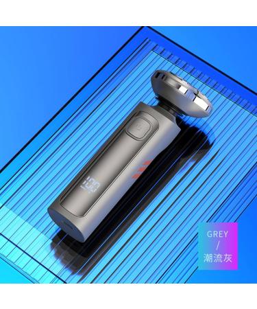 Men's Fully Washable USB Rechargeable Electric Shaver | Smart Floating Three-Blade Design for International Shipping - Buy Online on GoSupps.com