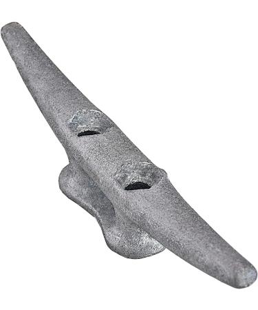 QPURO 6 Inch Galvanized Cast Iron Dock Cleat - Rope Cleat - 5-Pack Boat Dock Cleats for Marine, Deck, Nautical Decor - Buy Online on GoSupps.com