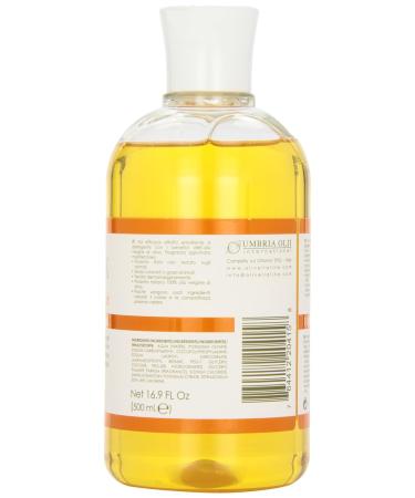 Olivella 100% Virgin Olive Oil Bath & Shower Gel - Orange - 16.9 Oz - Moisturizing Natural Skincare for All Skin Types - International Shipping Available - Buy Online on GoSupps.com
