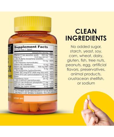 MASON NATURAL Stress B Complex with Antioxidants + Zinc 2 Month Supply Dual Action Formula Supports Immune Health 1 Pack - Buy Online on GoSupps.com