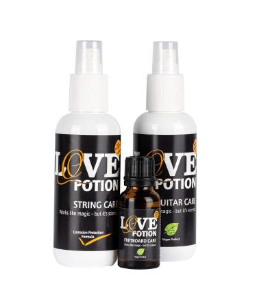 ORTEGA Love Potion Pack - 1x OLP-GTR/1x OLP-STR/1x OLP-FB (OLP-PACK) guitar+strings+fingerboard