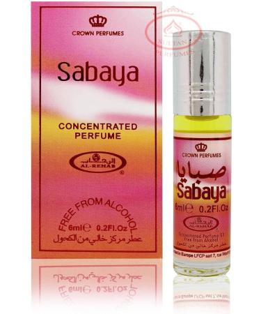 RSGM 6ml AL REHAB Sabaya Concentrated Roll-on Attar Perfume Oil for Women - Buy Online on GoSupps.com