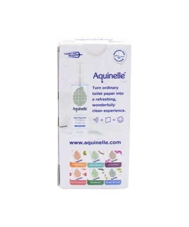 Aquinelle Toilet Tissue Mist Gift Set - Eco-Friendly Non-Clogging Alternative to Flushable Wipes - 2 Pack Ocean Breeze 3.25 oz - Simply Spray On for Freshness - Buy Online on GoSupps.com