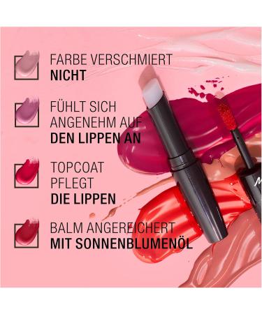  Manhattan Manhattan Lasting Perfection 16 HR Lip Color Fb. 115 up to 16-hour wear long-lasting and nourishing 2.2 ml + 1.7 g - Buy Online on GoSupps.com