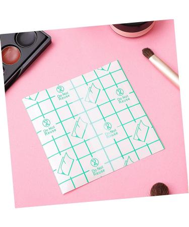 VILLCASE 200 Pcs Blank Adhesive Cosmetic Palettes - Disposable Eye Shadow Stickers & Foundation Tools for Professionals - Buy Online on GoSupps.com