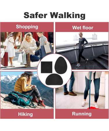 12 Pair Non-Slip Shoe Pads | Red Bottom Protector & Sole Grips for Sneakers | Self-Adhesive Non-Slip Pads for Women's Heels & Shoe Repair - Buy Online on GoSupps.com