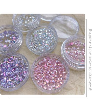 GREYWAWA 50Pcs Luxury Zircon Nail Charms Rhinestones For Nails Art Decoration Jewelry DIY Luxury Charms Nail Decoration Part - Buy Online on GoSupps.com