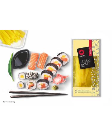 Buy Obento Pickled Radish Strips - 350g (Pack of 3) | Delicious & Tangy International Shipping Available - Buy Online on GoSupps.com