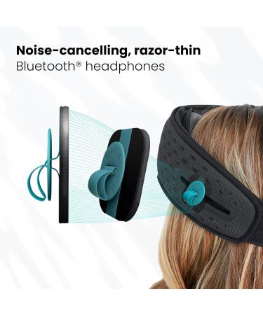 Manta Sound Sleep Mask with Bluetooth Headphones | 100% Blackout Eye Mask for Travel & Comfort | Ideal for Side Sleepers - Buy Online on GoSupps.com