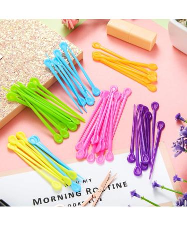 180-Piece Brush Roller Pick Hair Curler Set for Styling - Perfect Christmas & Valentine's Day Gift (Rose Red, Green, Yellow, Blue, Orange, Purple) - Buy Online on GoSupps.com