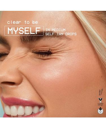 Tanologist Medium Face & Body Drops - Vegan Illuminating Self Tan (0.50 Fl Oz) - Buy Online on GoSupps.com