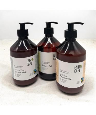 Fair Squared Shower gel for skin and hair 475 ml green tea moisturizing FAIRTRADE shower gel fresh scent with green tea - Buy Online on GoSupps.com
