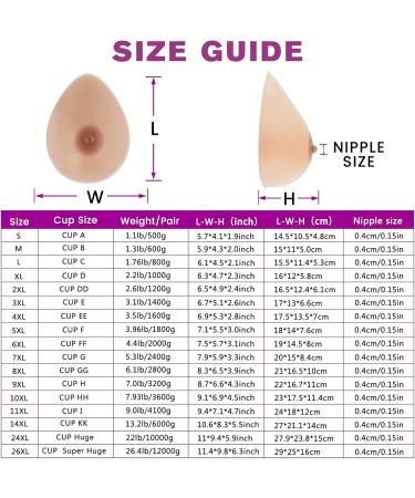 Vollence Silicone Breast Forms - Realistic Prosthesis for Transgender Crossdressers & Mastectomy - Perfect for Cosplay & Sunburn Effects - Buy Online on GoSupps.com
