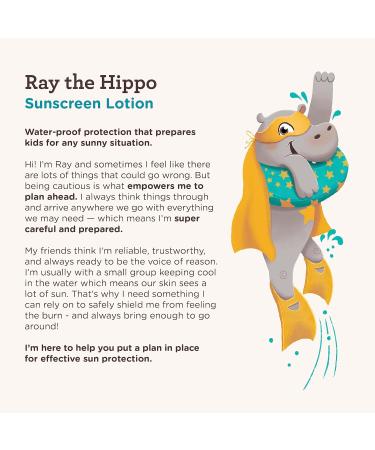 Aveeno Kids Zinc Oxide Mineral Sunscreen Lotion for Sensitive Skin - 3 Fl Oz - Buy Online on GoSupps.com