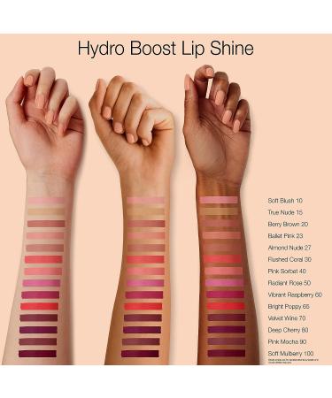Neutrogena Hydro Boost Lip Gloss 50 Radiant Rose 0.10 oz | Hydrating & Non-Stick Lip Shine with Hyaluronic Acid - Buy Online on GoSupps.com
