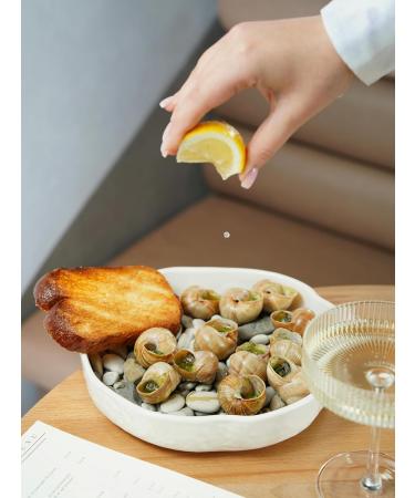 Saveurs Helix Escargot 1.5 Dozen | Net WT 7 oz 7 Ounce XL Pack of 3 - Buy Online on GoSupps.com