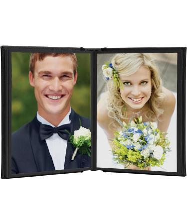 5" x 7" Black Leather Self-Stick Photo Album - Buy Online on GoSupps.com