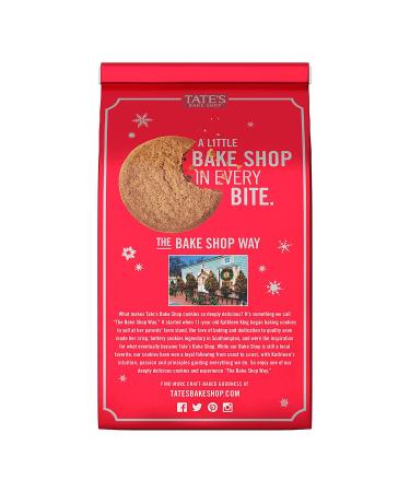 Tates Bake Shop Gingersnap Cookies - Limited Edition Holiday Cookies (4 x 7 oz Bags) - Buy Online on GoSupps.com