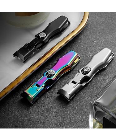 Cumuul Nail Clipper Set - Ultra Sharp Stainless Steel Toenail Clippers with Catcher for Seniors | Heavy Duty Thick Toenail Clippers (Silver - Buy Online on GoSupps.com