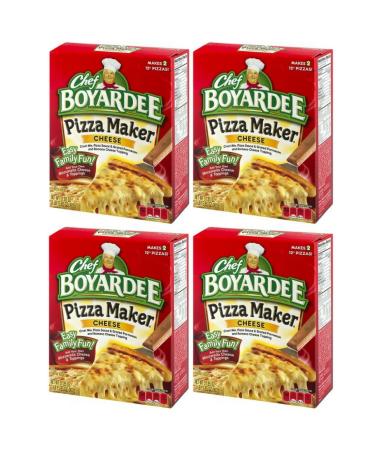 Chef Boyardee, Cheese Pizza Kit, Makes 2 Pizzas, 31.85 Oz (Pack of 4)