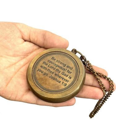 God My Lord Guide Me Compass - Religious Gifts for Men | Baptism, Graduation, First Communion & Confirmation Gift - Buy Online on GoSupps.com