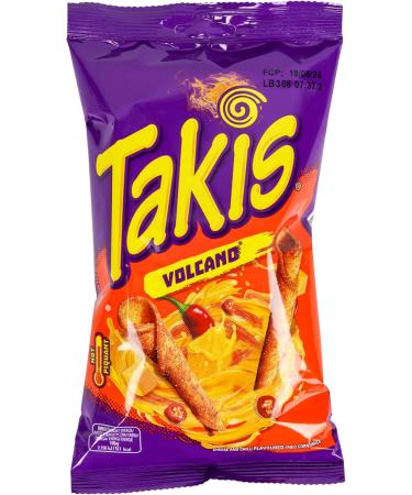 3-pack Takis - 3 x 100 g - different flavors - Variety box tortilla chips (Fuego Volcano & Dragon Sweet Chili) - Buy Online on GoSupps.com